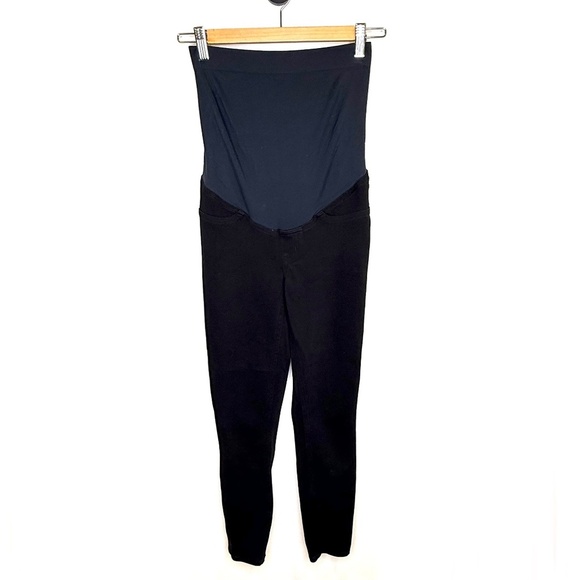 SPANX Mama Ankle Jean-ish Black Maternity Leggings Size Small - Picture 4 of 14